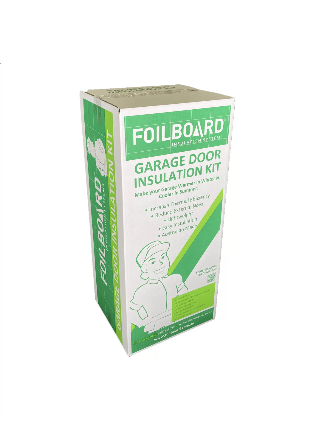 FOILBOARD - GARAGE DOOR INSULATION KIT