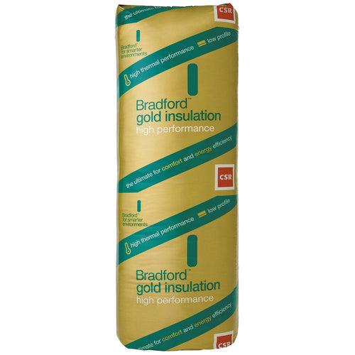 Bradford Hi-Performance Gold Ceiling Batts - R6.0 | The Insulation Depot WA